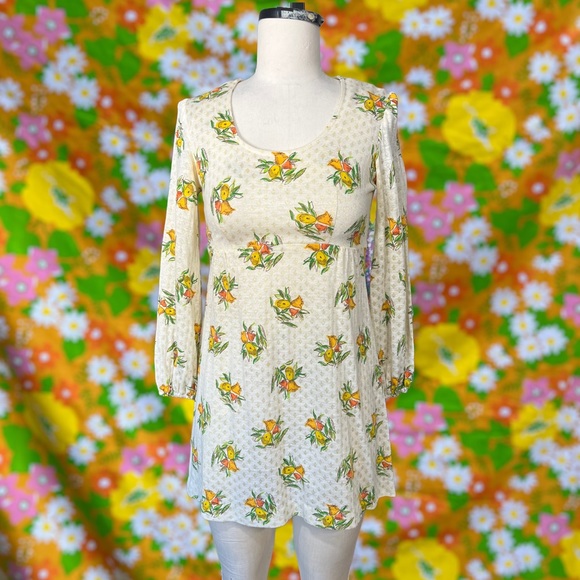 Tulip Garden Babydoll Dress